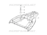 Rear luggage rack