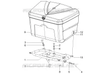 Rear luggage rack