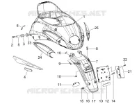 Rear cover - Splash guard