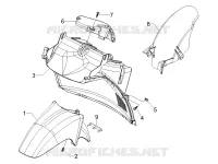 Wheel huosing - Mudguard