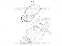 Helmet huosing - Undersaddle