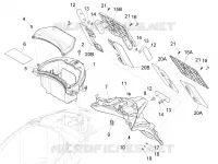 Rear cover - Splash guard