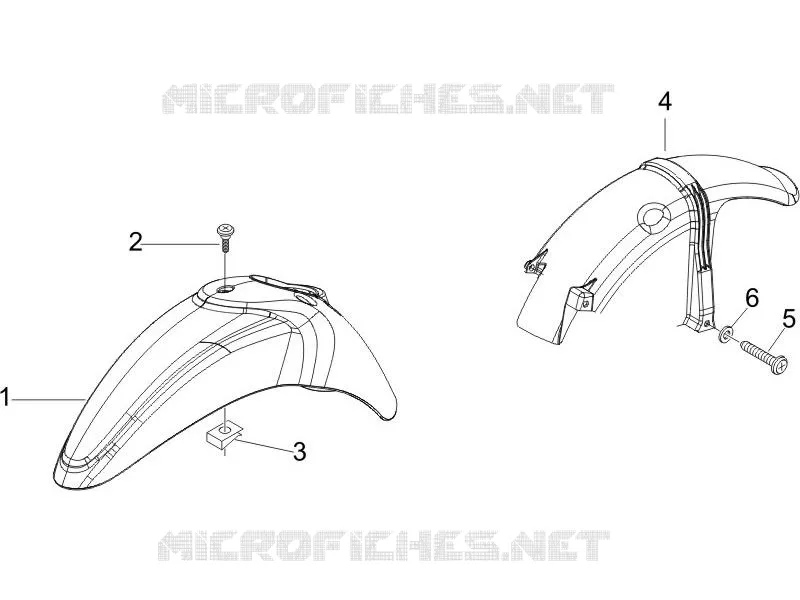 Wheel huosing - Mudguard