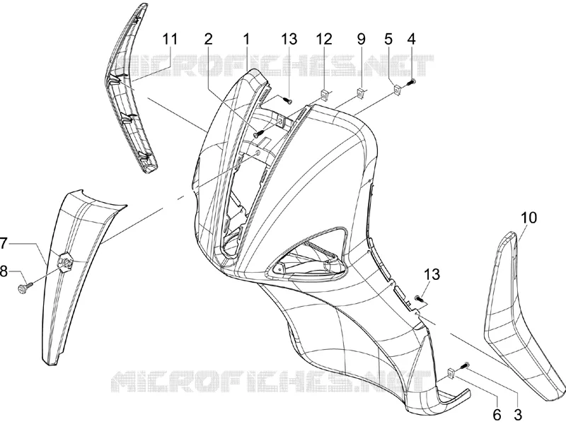 Front shield