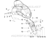 Rear cover - Splash guard