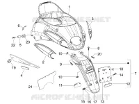 Rear cover - Splash guard