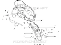 Rear cover - Splash guard
