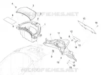 Rear cover - Splash guard