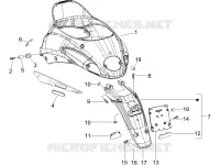 Rear cover - Splash guard