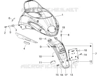 Rear cover - Splash guard
