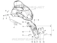 Rear cover - Splash guard