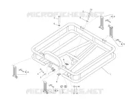 Rear luggage rack