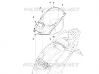 Helmet huosing - Undersaddle