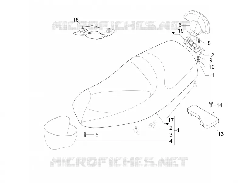 Saddle/seats