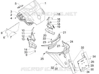 Rear cover - Splash guard