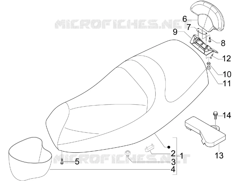 Saddle/seats