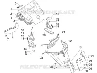 Rear cover - Splash guard