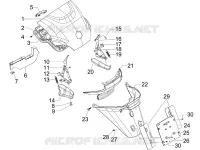 Rear cover - Splash guard