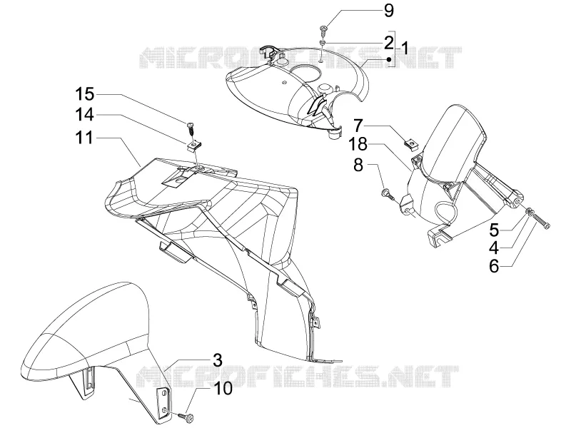 Wheel huosing - Mudguard