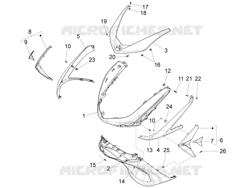 Front shield