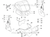 Rear cover - Splash guard