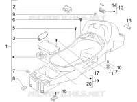 Helmet huosing - Undersaddle