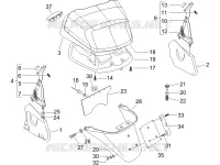 Rear cover - Splash guard