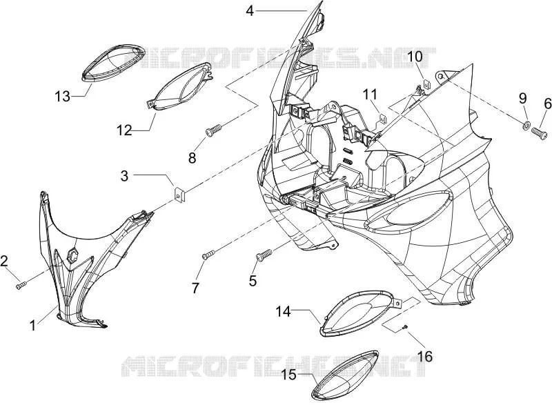 Front shield