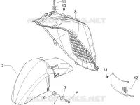 Wheel huosing - Mudguard