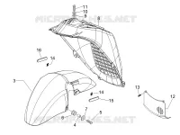 Wheel huosing - Mudguard