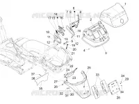 Rear cover - Splash guard