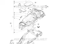 Helmet huosing - Undersaddle