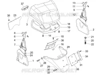Rear cover - Splash guard