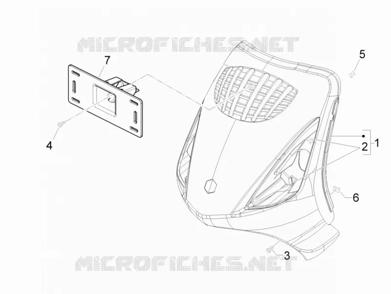 Front shield