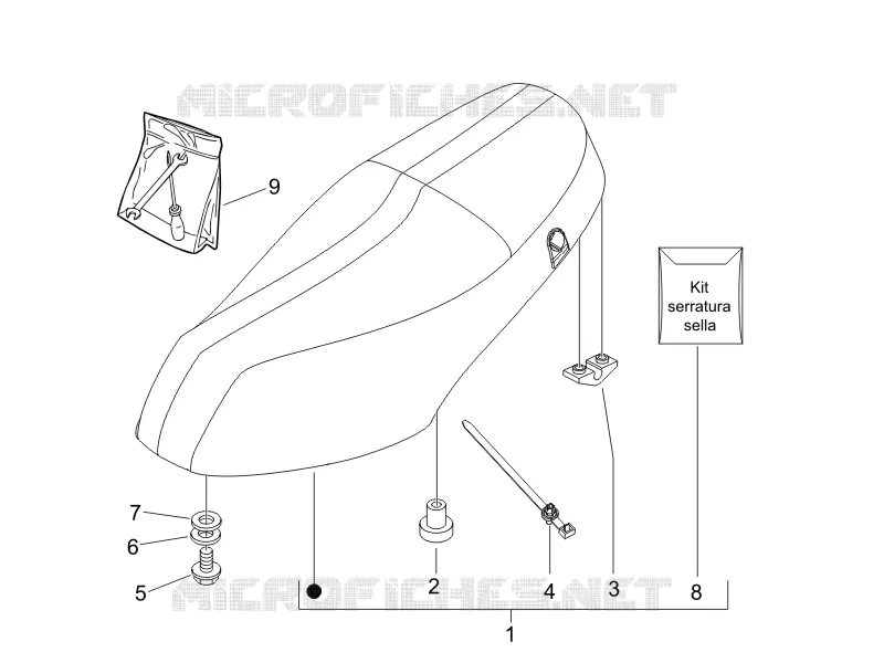 Saddle/seats