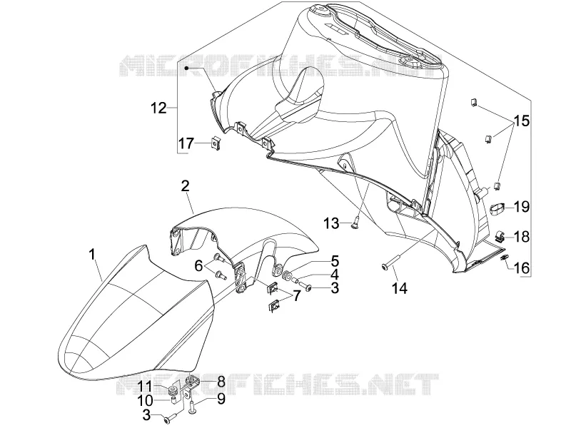 Wheel huosing - Mudguard