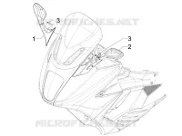 Driving mirror/s
