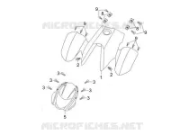 Front covers - Mudflaps
