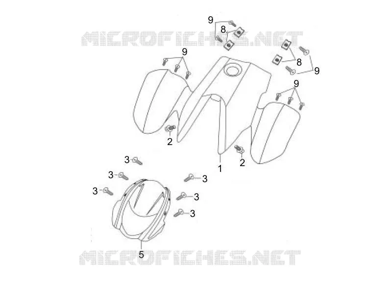 Front covers - Mudflaps