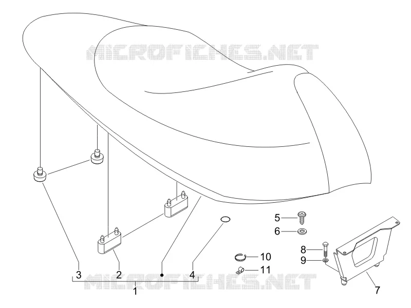 Saddle/seats