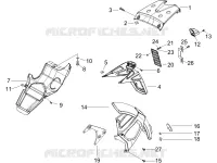 Rear cover - Splash guard