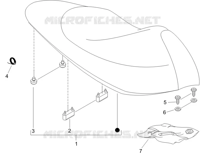 Saddle/seats
