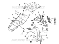 Rear cover - Splash guard