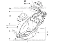 Helmet huosing - Undersaddle