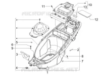 Helmet huosing - Undersaddle