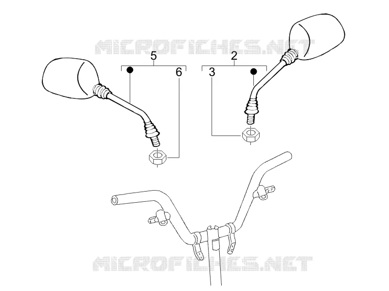 Driving mirror/s