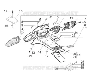 Rear cover - Splash guard