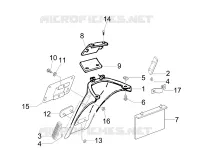 Rear cover - Splash guard
