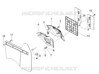 Rear cover - Splash guard