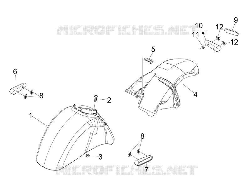 Wheel huosing - Mudguard